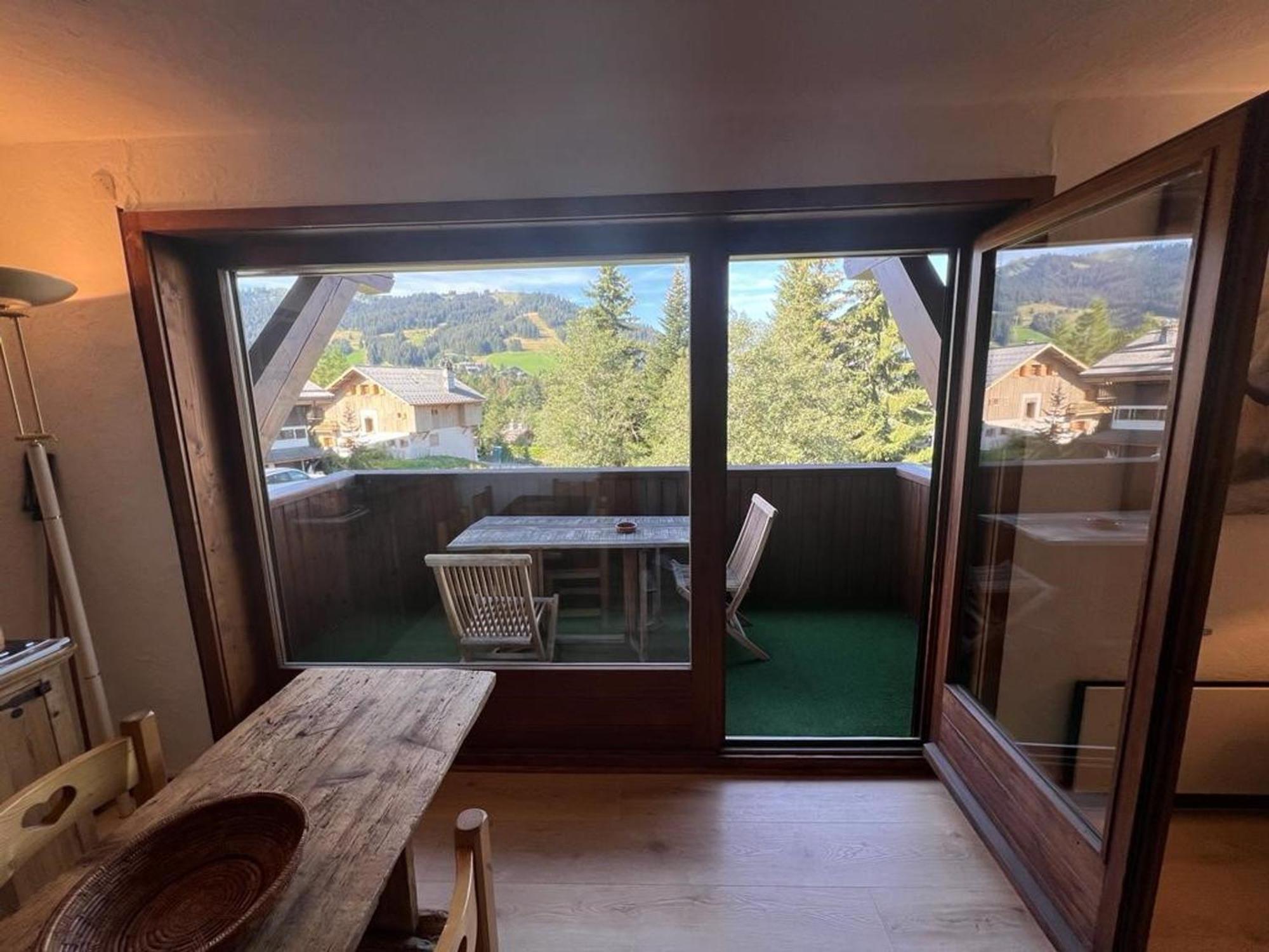 Studio 4 Pers - Balcon - Proximite Pistes Et Golf - Tv - Garage - Animaux Ok - Tennis En Ete - Fr-1-453-82 Megève Exterior foto